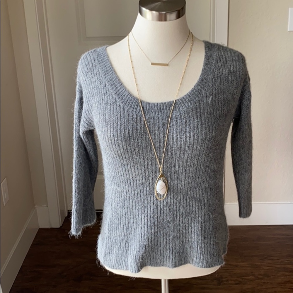 keds cropped sweater.